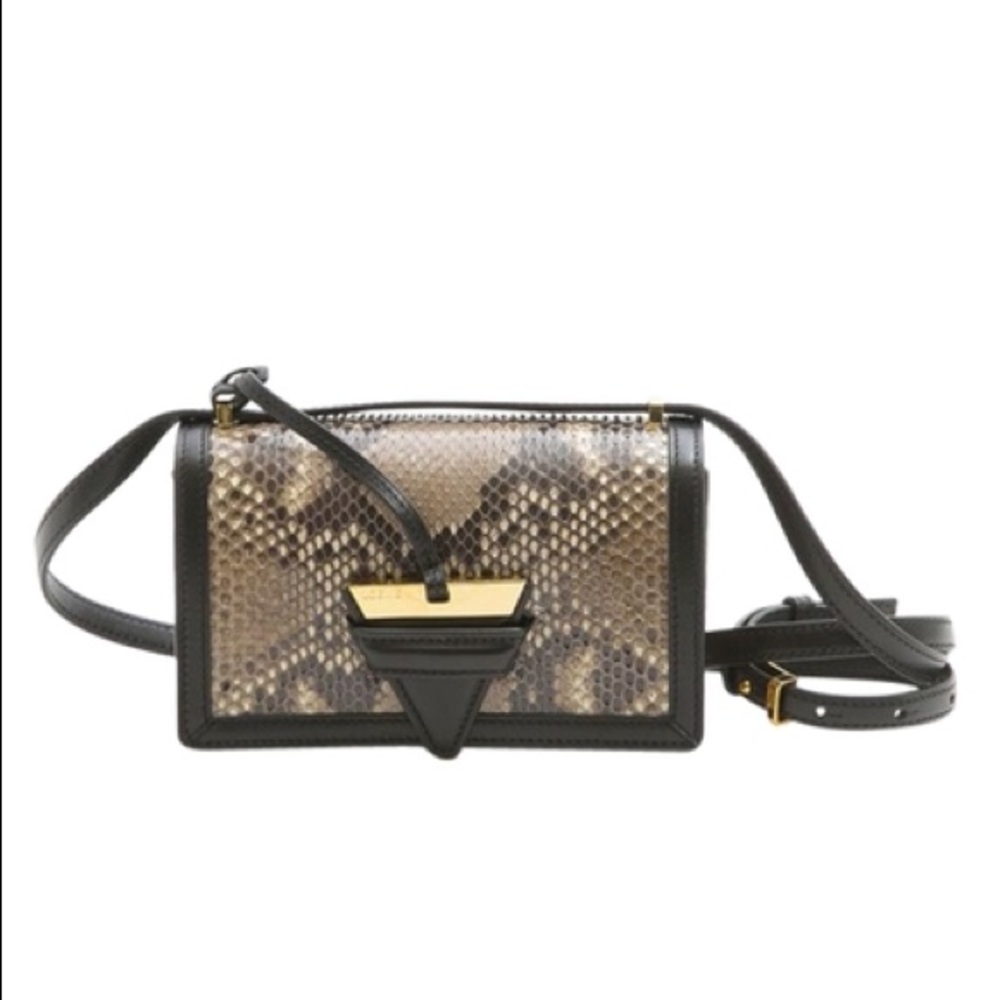 LOEWE Small Python Barcelona Bag
